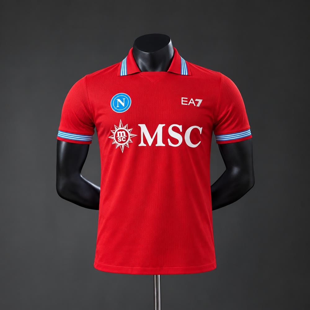 Camiseta SSC Napoli 26/27 Tercera, Versión Jugador - Vista frontal