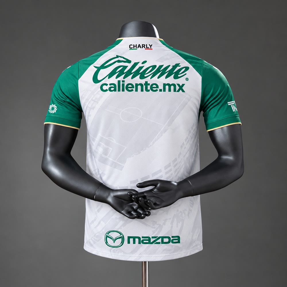 Camiseta Club León 26/27 Visitante, Versión Jugador - Vista posterior