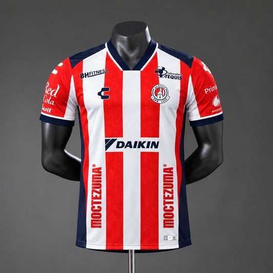 Camiseta Atlético San Luis 26/27 Local, Versión Jugador - Vista frontal
