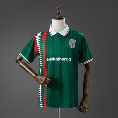 Camiseta Euskal Herria Años 90 Verde Retro - Vista frontal