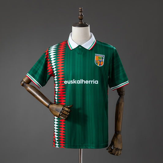 Camiseta Euskal Herria Años 90 Verde Retro - Vista frontal