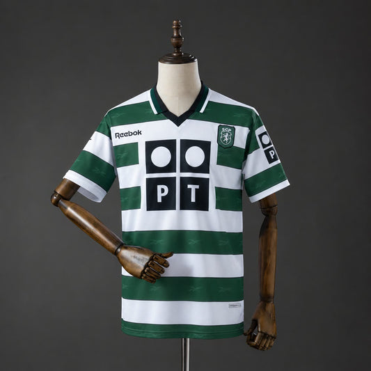 Camiseta Sporting CP 00/01 Local Retro - Vista frontal