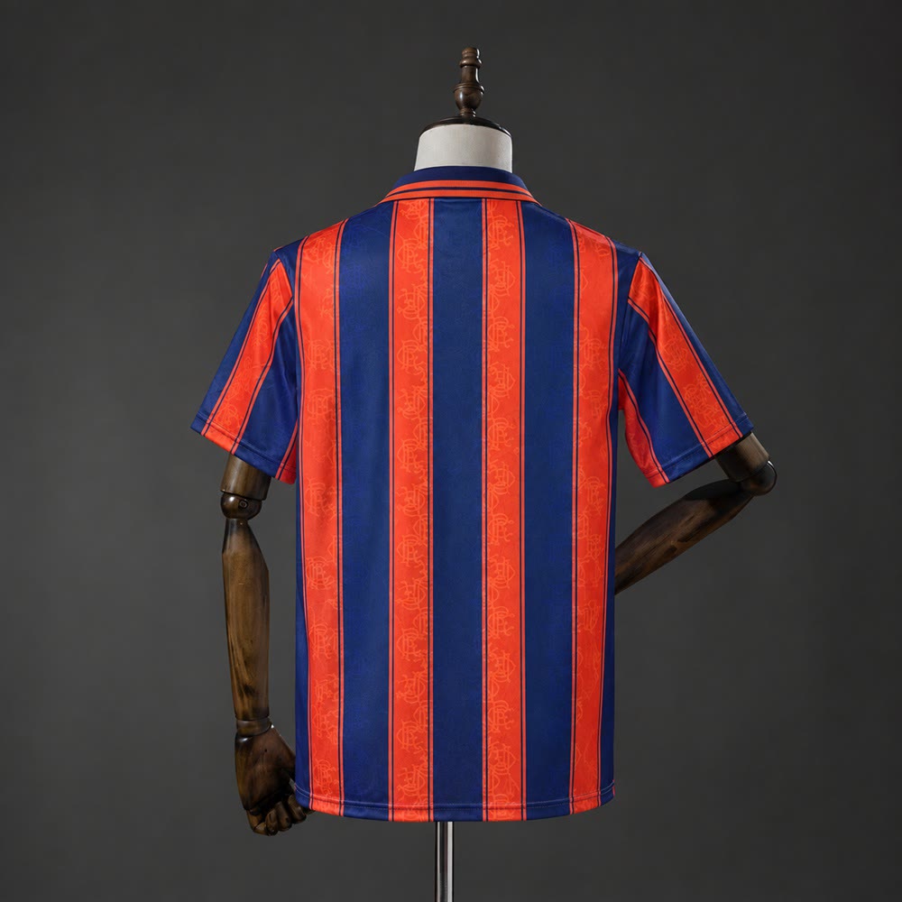 Camiseta Rangers 93/94 Visitante Retro - Vista posterior