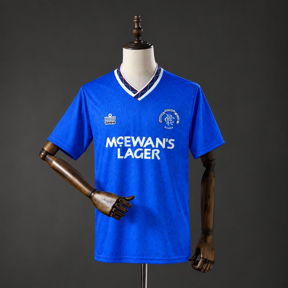 Camiseta Rangers 90/92 Local Retro - Vista frontal