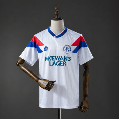 Camiseta Rangers 90/92 Visitante Retro - Vista frontal