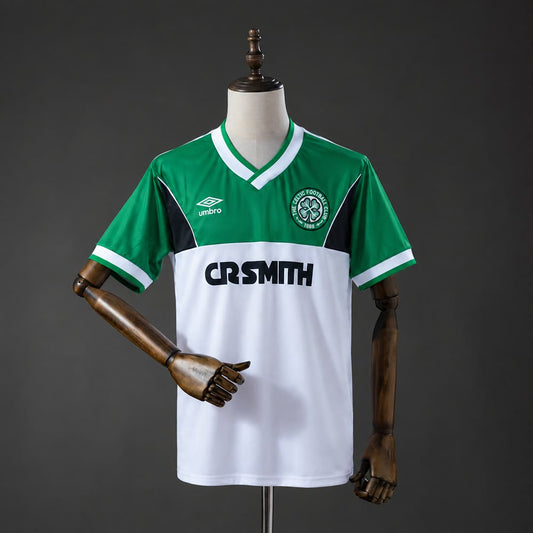 Camiseta Celtic 85/86 Visitante Retro - Vista frontal