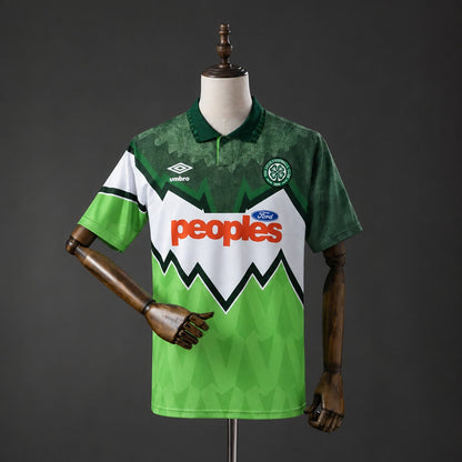 Camiseta Celtic 91/92 Visitante Retro - Vista frontal