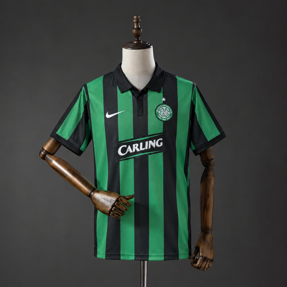 Camiseta Celtic 06/07 Visitante Retro - Vista frontal