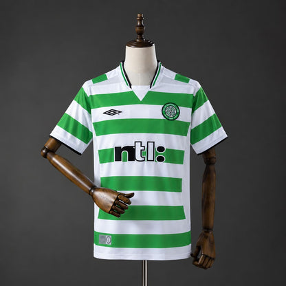Camiseta Celtic 01/03 Local Retro - Vista frontal