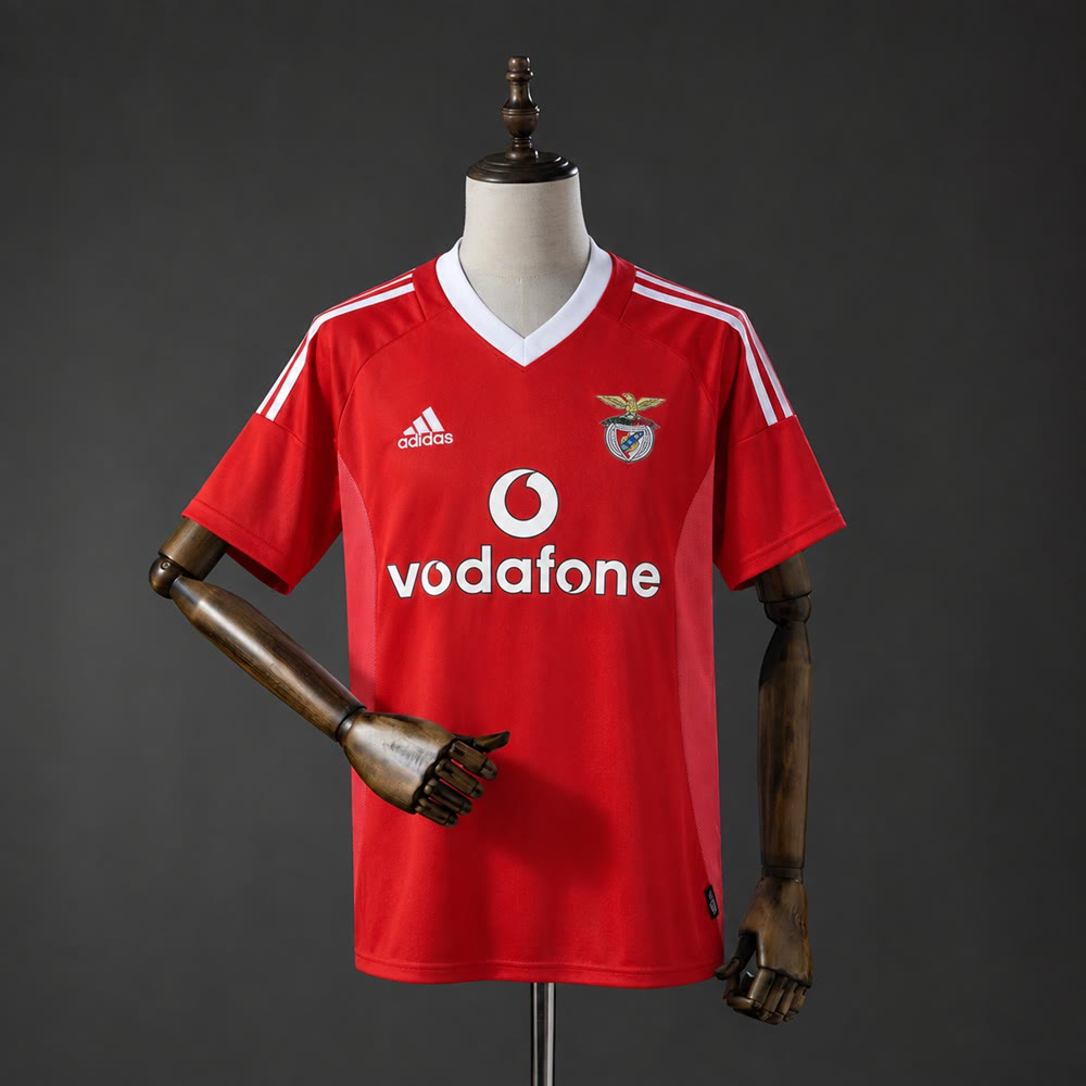 Camiseta SL Benfica 02/03 Local Retro - Vista frontal