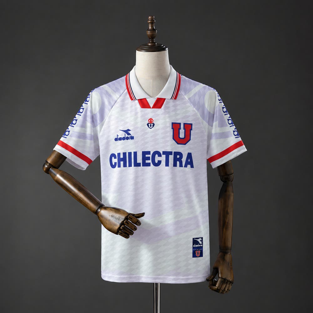 Camiseta Universidad de Chile 1996 Visitante Retro - Vista frontal