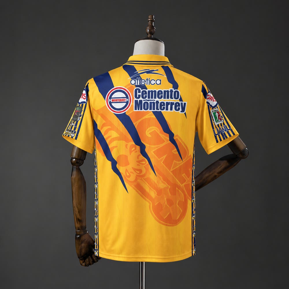 Camiseta Tigres UANL 97/98 Local Retro - Vista posterior