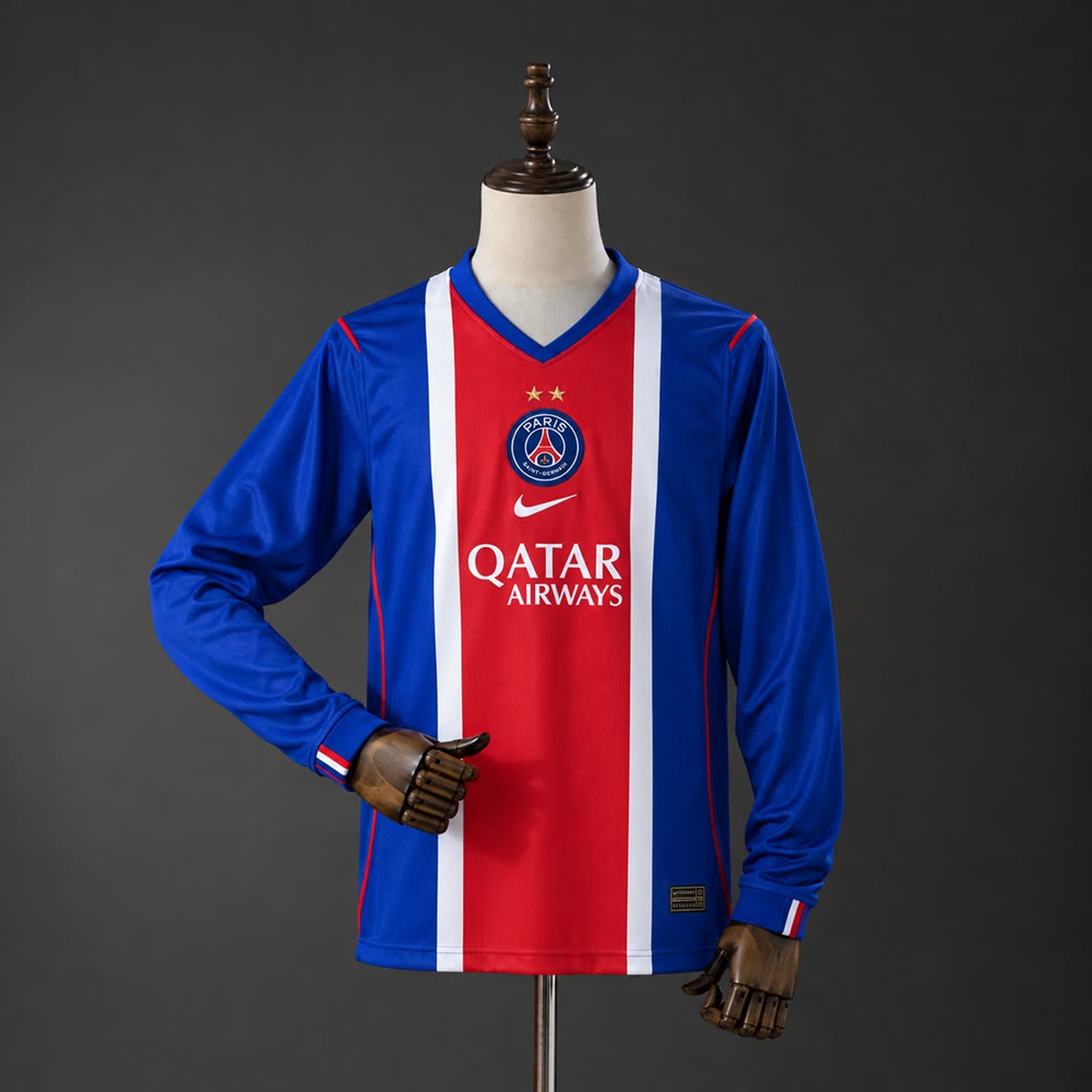 Camiseta PSG 26/27 Local Manga Larga - Vista frontal