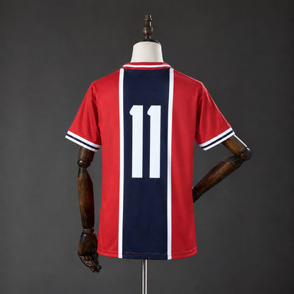 Camiseta PSG 1975 Visitante Retro - Vista posterior