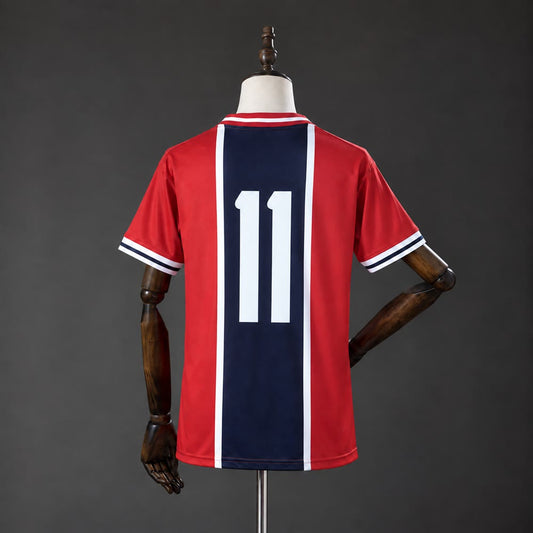 Camiseta PSG 1975 Visitante Retro - Vista posterior