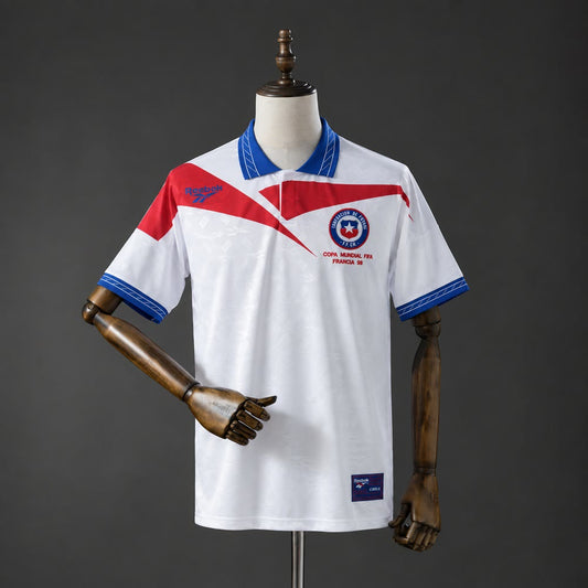 Camiseta Chile 1998 Visitante Retro - Vista frontal