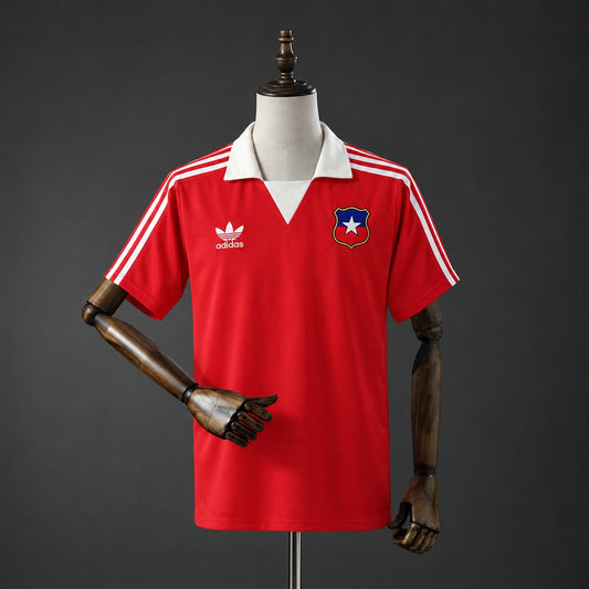 Camiseta Chile 1982 Local Retro - Vista frontal