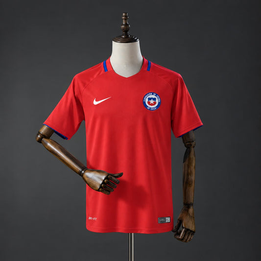 Camiseta Chile 16/17 Local Retro - Vista frontal