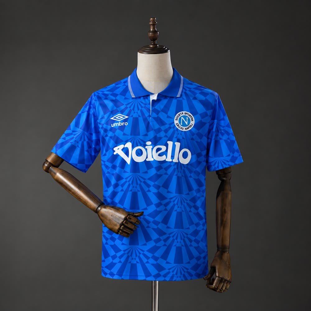 Camiseta SSC Napoli 91/93 Local Retro - Vista frontal