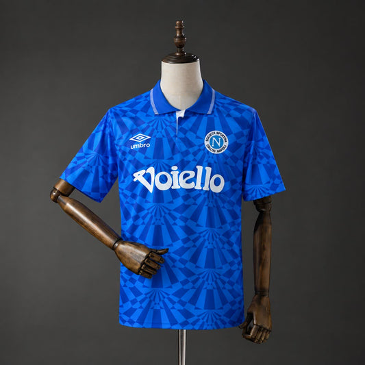 Camiseta SSC Napoli 91/93 Local Retro - Vista frontal