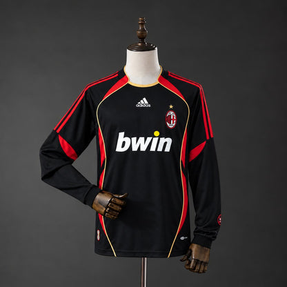 Camiseta AC Milan 06/07 Tercera Manga Larga Retro - Vista frontal
