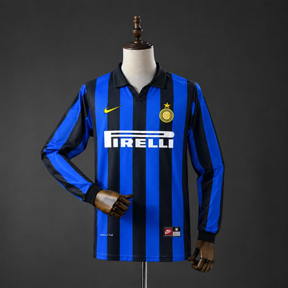 Camiseta Inter de Milán 98/99 Local Manga Larga Retro - Vista frontal