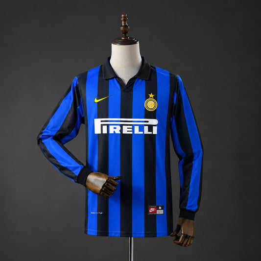 Camiseta Inter de Milán 98/99 Local Manga Larga Retro - Vista frontal
