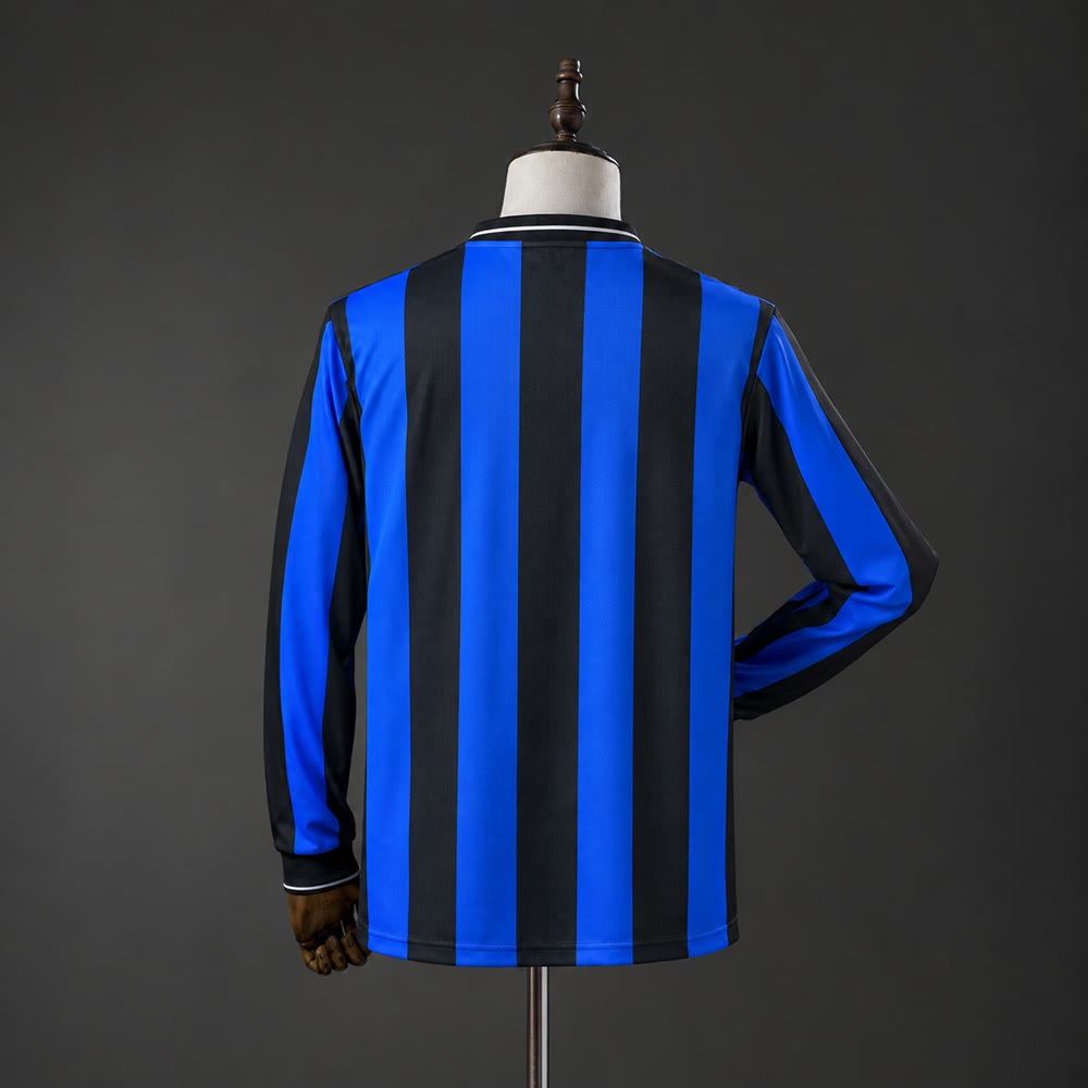 Camiseta Inter de Milán 98/99 Local Manga Larga Retro - Vista posterior
