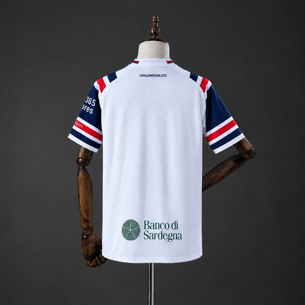 Camiseta Cagliari 26/27 Visitante - Vista posterior