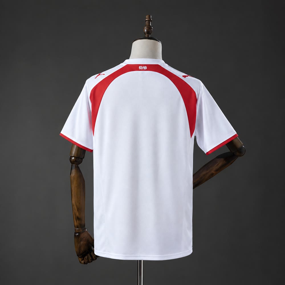 Camiseta VfB Stuttgart 06/07 Local Retro - Vista posterior
