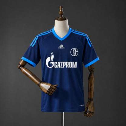 Camiseta Schalke 04 10/11 Visitante Retro - Vista frontal