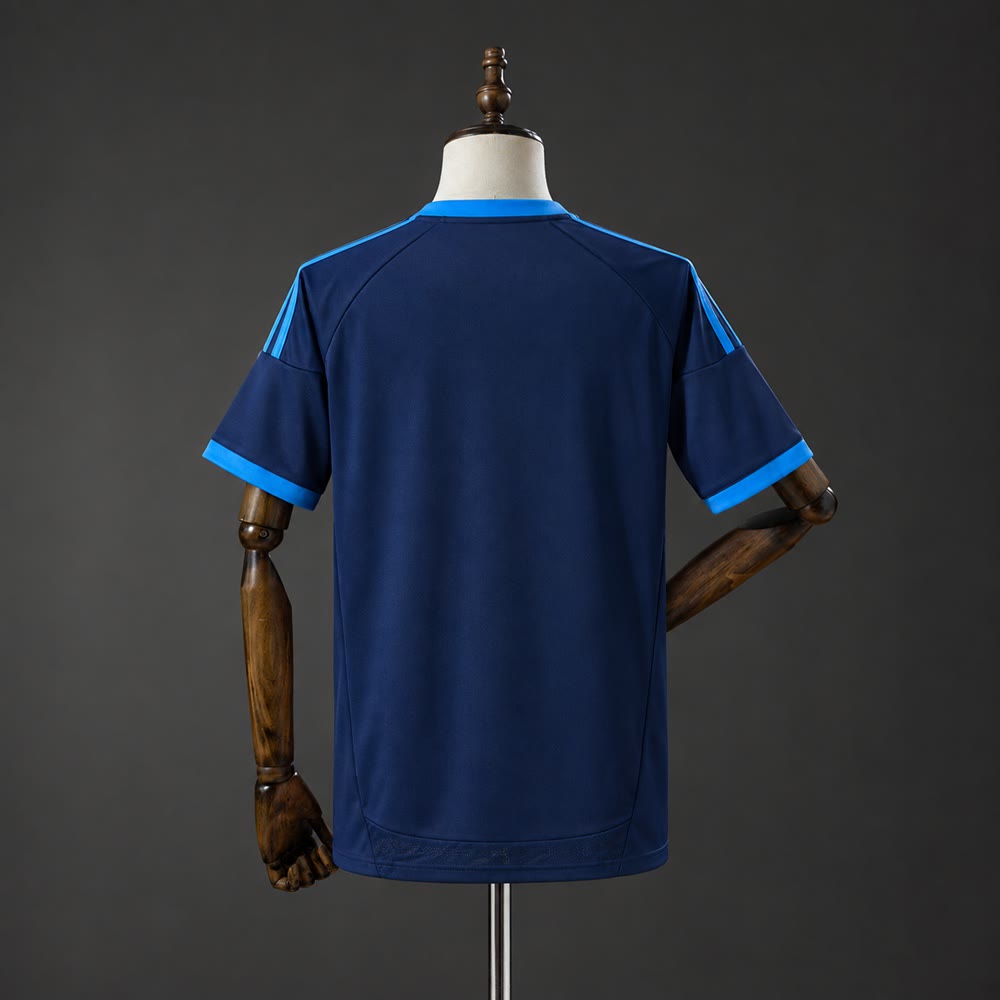 Camiseta Schalke 04 10/11 Visitante Retro - Vista posterior
