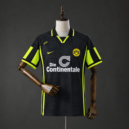 Camiseta Borussia Dortmund 96/97 Visitante Retro - Vista frontal