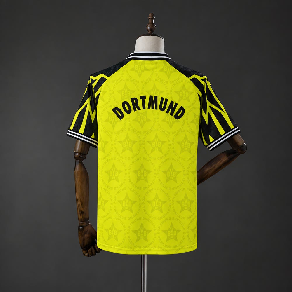 Camiseta Borussia Dortmund 94/95 Local Retro - Vista posterior