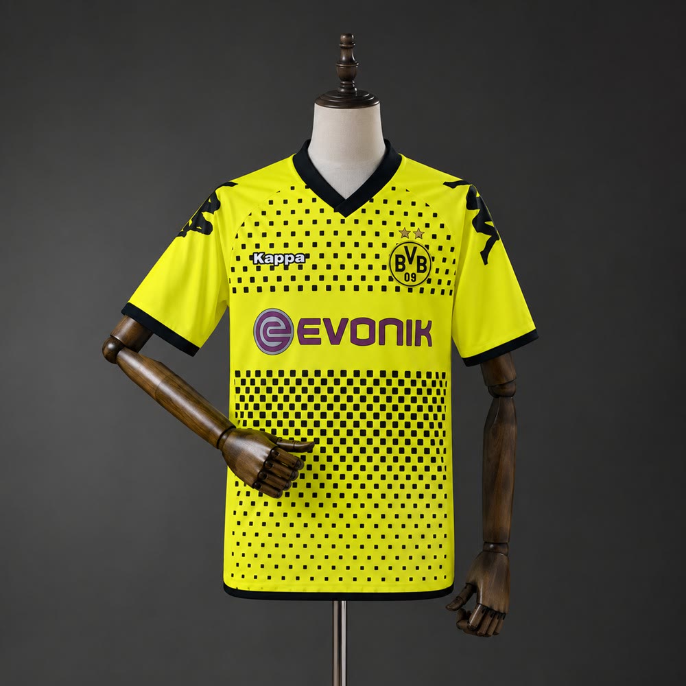 Camiseta Borussia Dortmund 11/12 Local Retro - Vista frontal