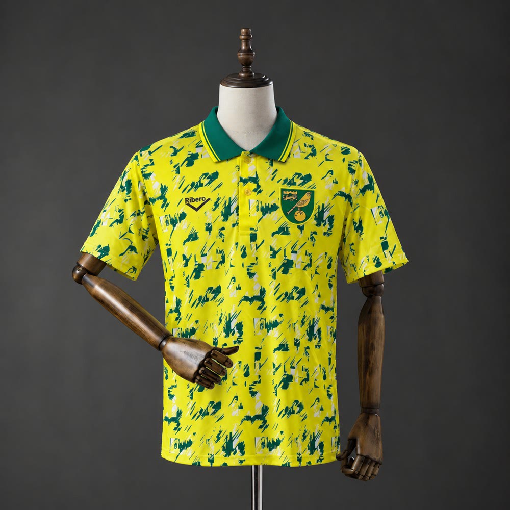 Camiseta Norwich City 92/94 Local Retro - Vista frontal