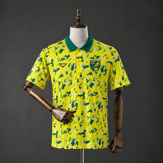 Camiseta Norwich City 92/94 Local Retro - Vista frontal