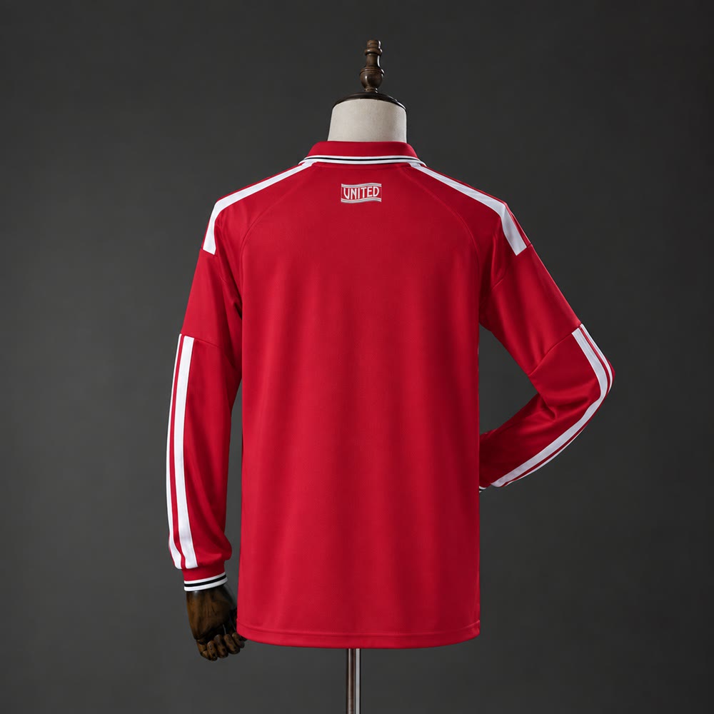 Camiseta Manchester United 26/27 Local Manga Larga - Vista posterior