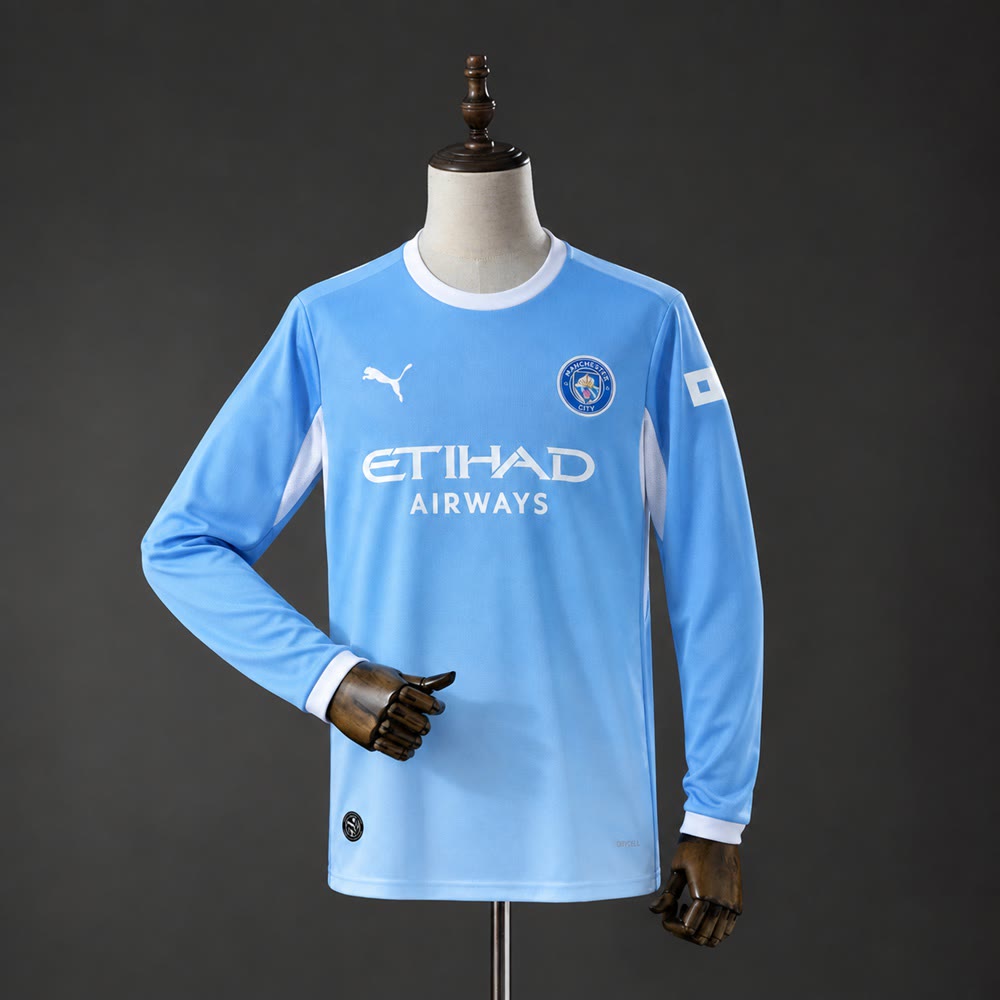 Camiseta Manchester City 26/27 Local Manga Larga - Vista frontal
