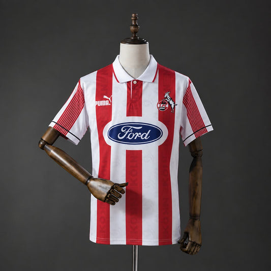 Camiseta 1. FC Köln 95/96 Local Retro - Vista frontal
