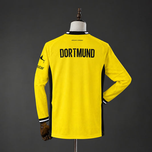 Camiseta Borussia Dortmund 26/27 Local Manga Larga - Vista posterior