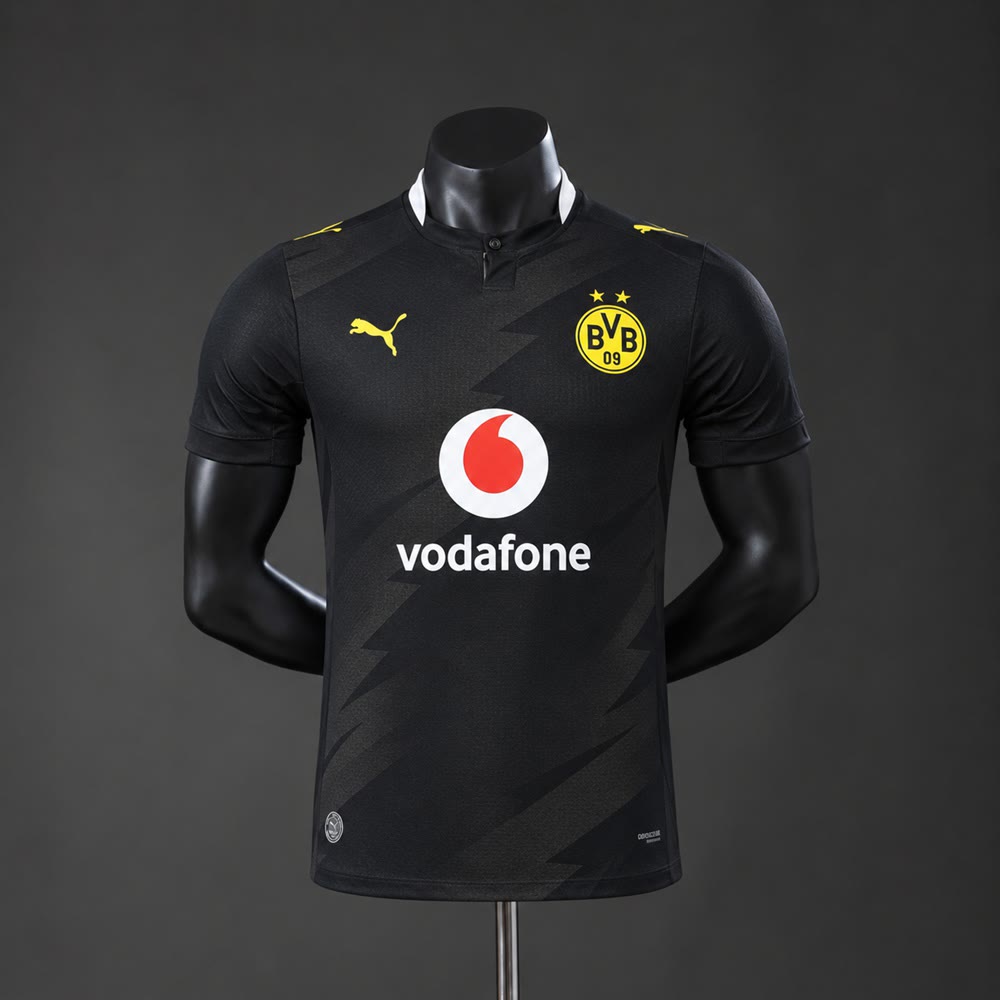 Camiseta Borussia Dortmund 26/27 Visitante, Versión Jugador - Vista frontal
