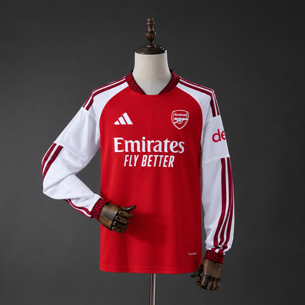 Camiseta Arsenal 26/27 Local Manga Larga - Vista frontal