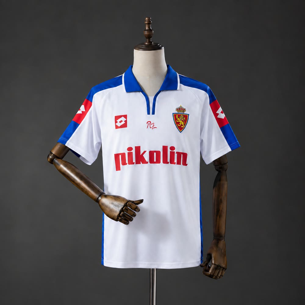 Camiseta Real Zaragoza 2004 Local Retro - Vista frontal