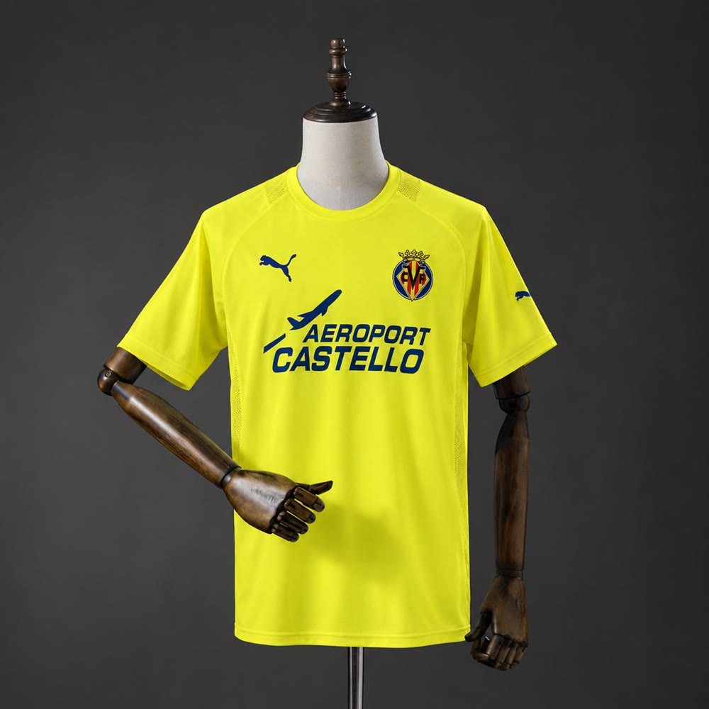 Camiseta Villarreal 05/06 Local Retro - Vista frontal