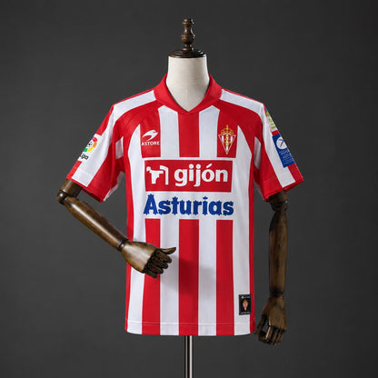 Camiseta Sporting de Gijón 08/09 Local Retro - Vista frontal