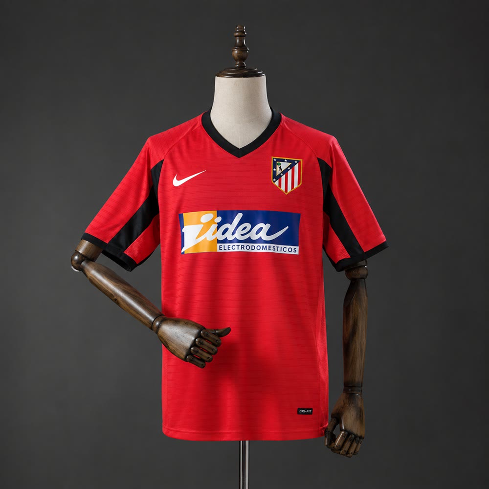 Camiseta Atlético de Madrid 01/02 Visitante Retro - Vista frontal
