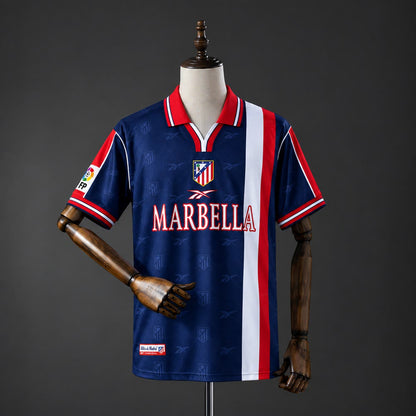 Camiseta Atlético de Madrid 98/99 Visitante Retro - Vista frontal