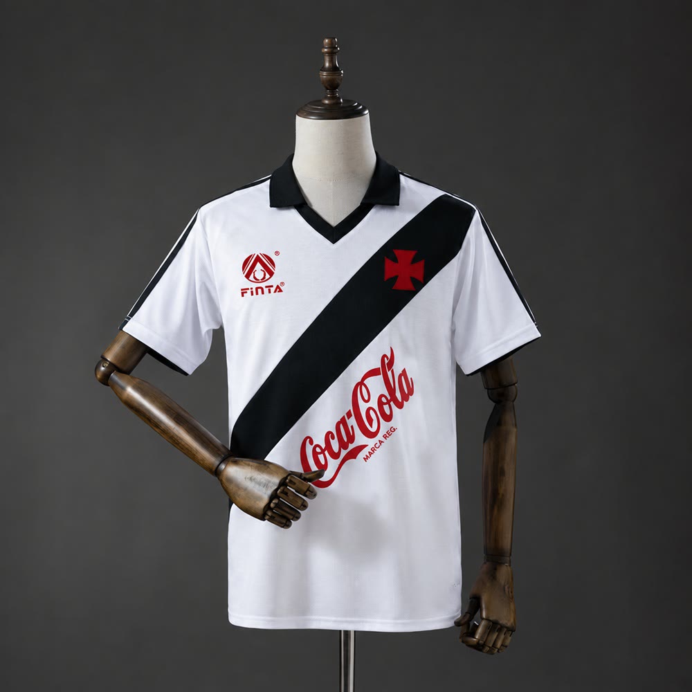 Camiseta Vasco da Gama 1988 Visitante Retro - Vista frontal