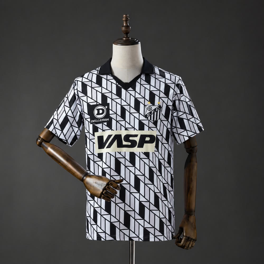 Camiseta Santos 1990 Visitante Retro - Vista frontal